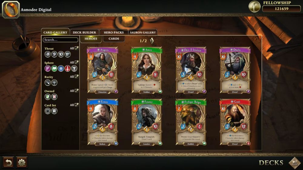指环王：冒险卡牌The Lord of the Rings: Adventure Card Game
