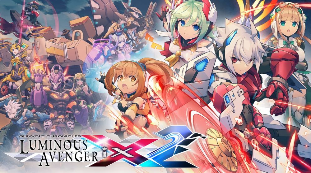 银白钢铁X2 Gunvolt Chronicles: Luminous Avenger iX 2中文 nsp+dlc+金手指 网盘