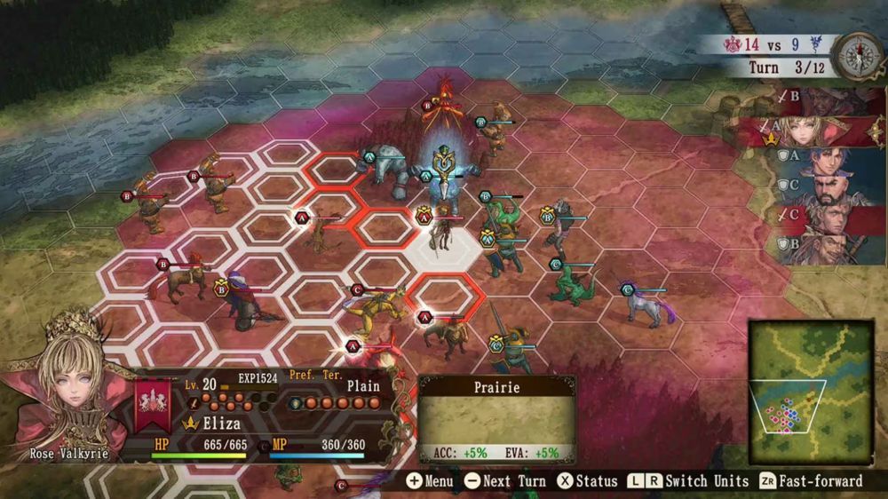 幻想大陆战记：卢纳基亚传说Brigandine The Legend of Runersia