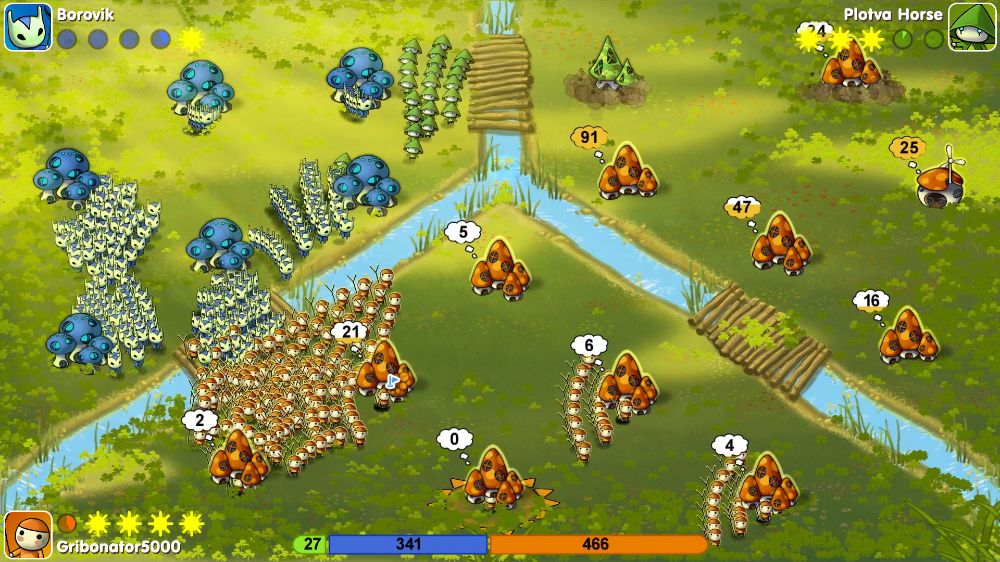蘑菇战争2 Mushroom Wars2中文 nsp 网盘